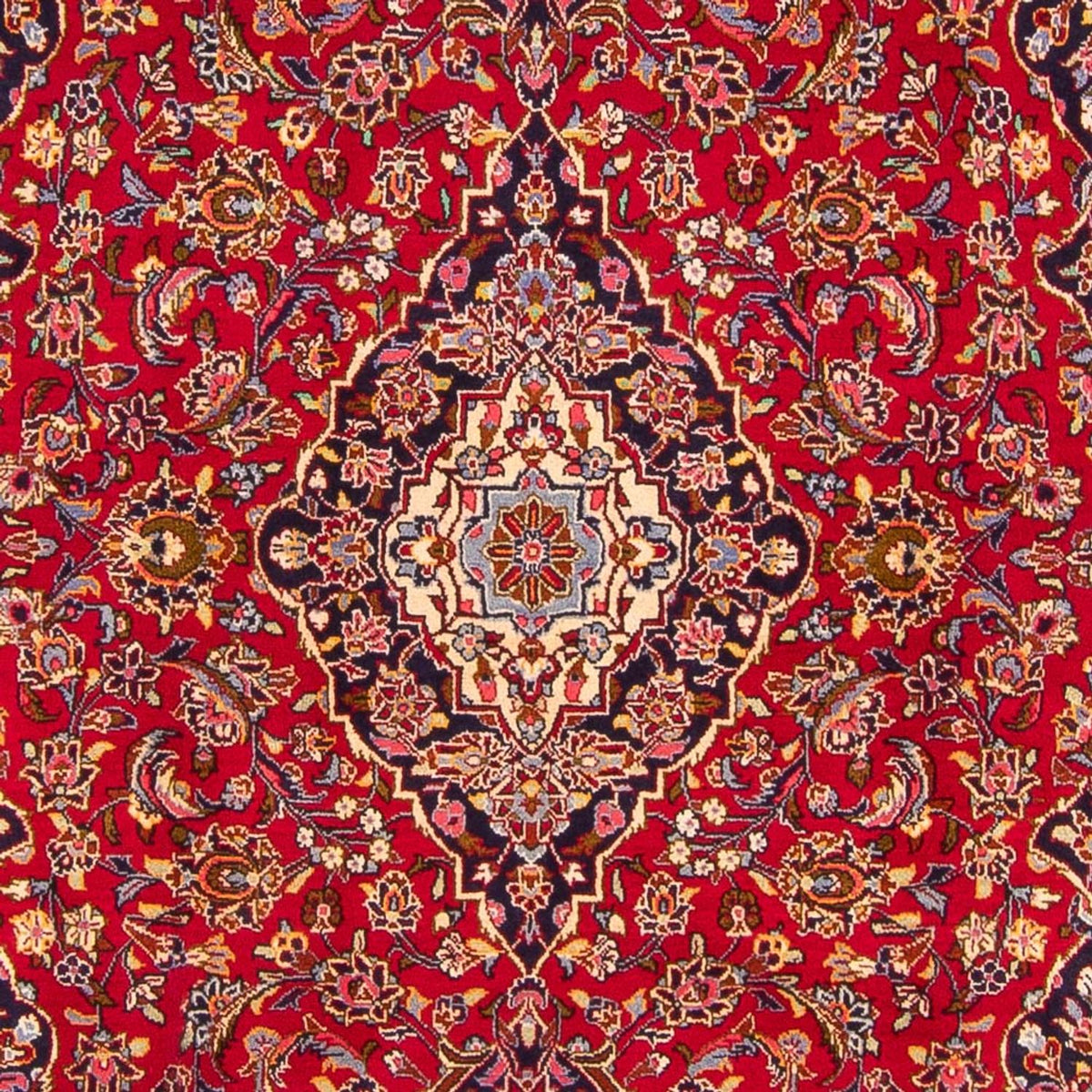 Tappeto Persero - Keshan - 305 x 205 cm - rosso