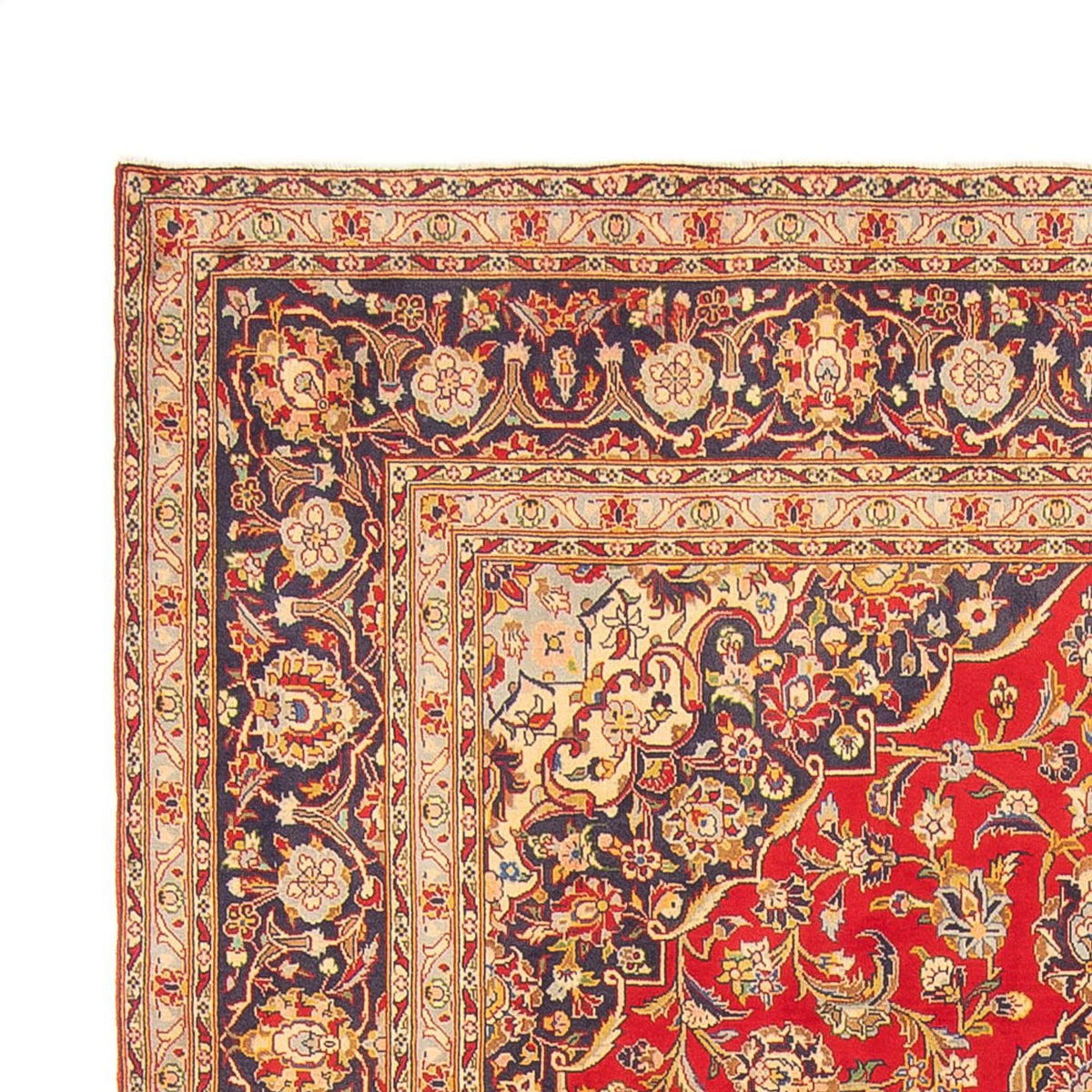 Tappeto Persero - Keshan - 307 x 204 cm - rosso