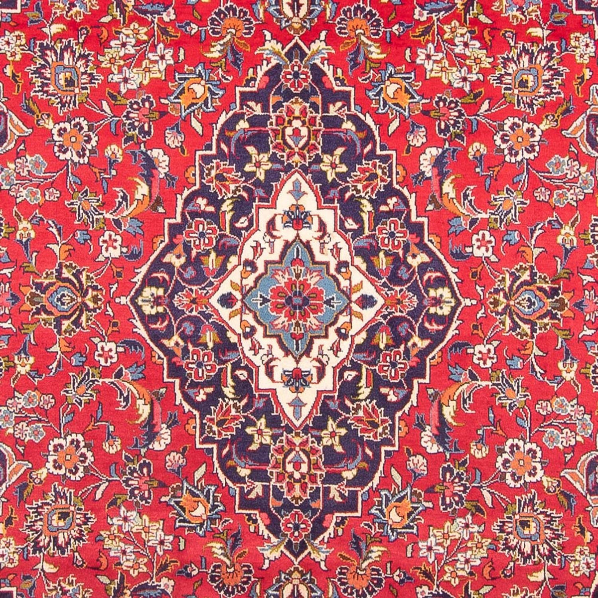 Tappeto Persero - Keshan - 325 x 197 cm - rosso