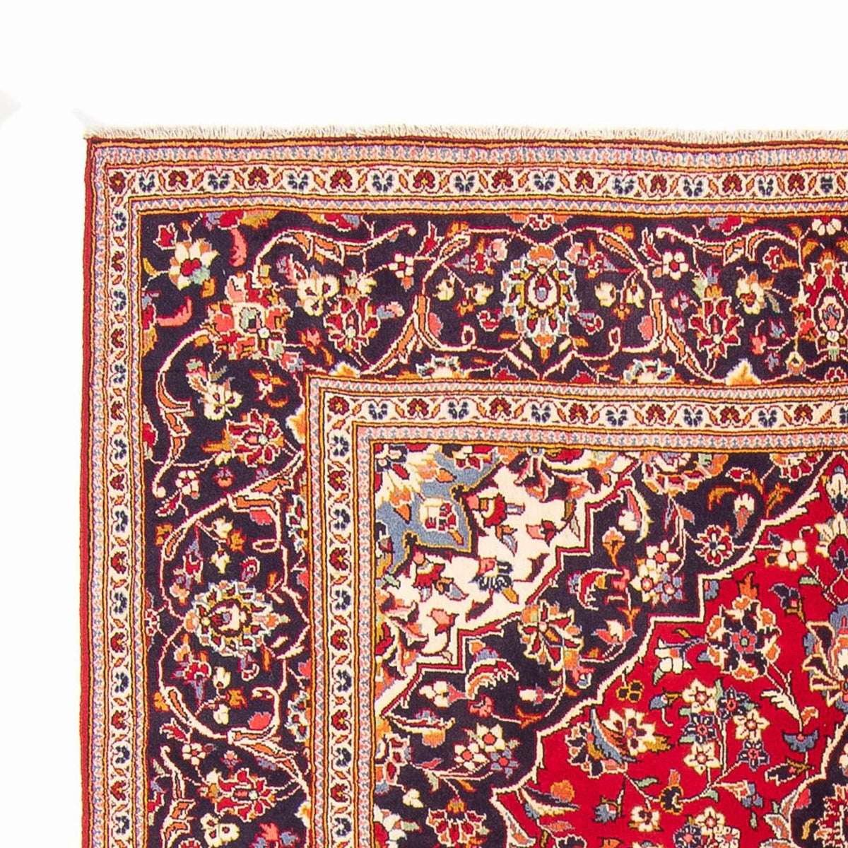 Tappeto Persero - Keshan - 320 x 202 cm - rosso