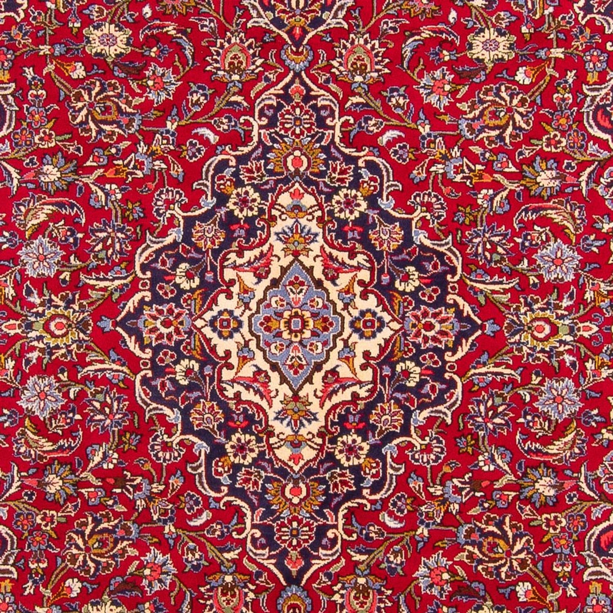 Tappeto Persero - Keshan - 308 x 215 cm - rosso