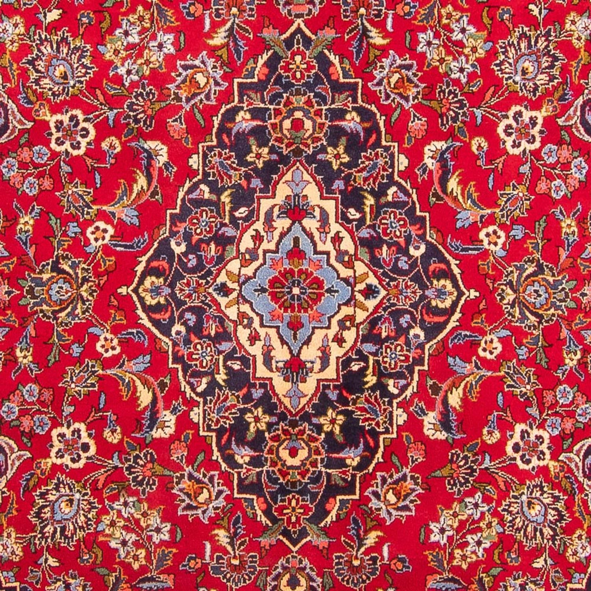 Tappeto Persero - Keshan - 330 x 202 cm - rosso
