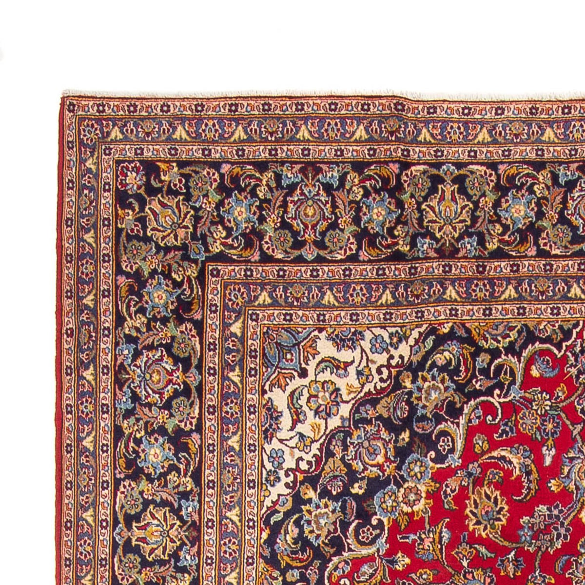Tappeto Persero - Keshan - 326 x 209 cm - rosso