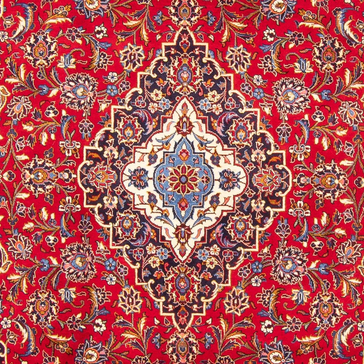 Tappeto Persero - Keshan - 340 x 220 cm - rosso