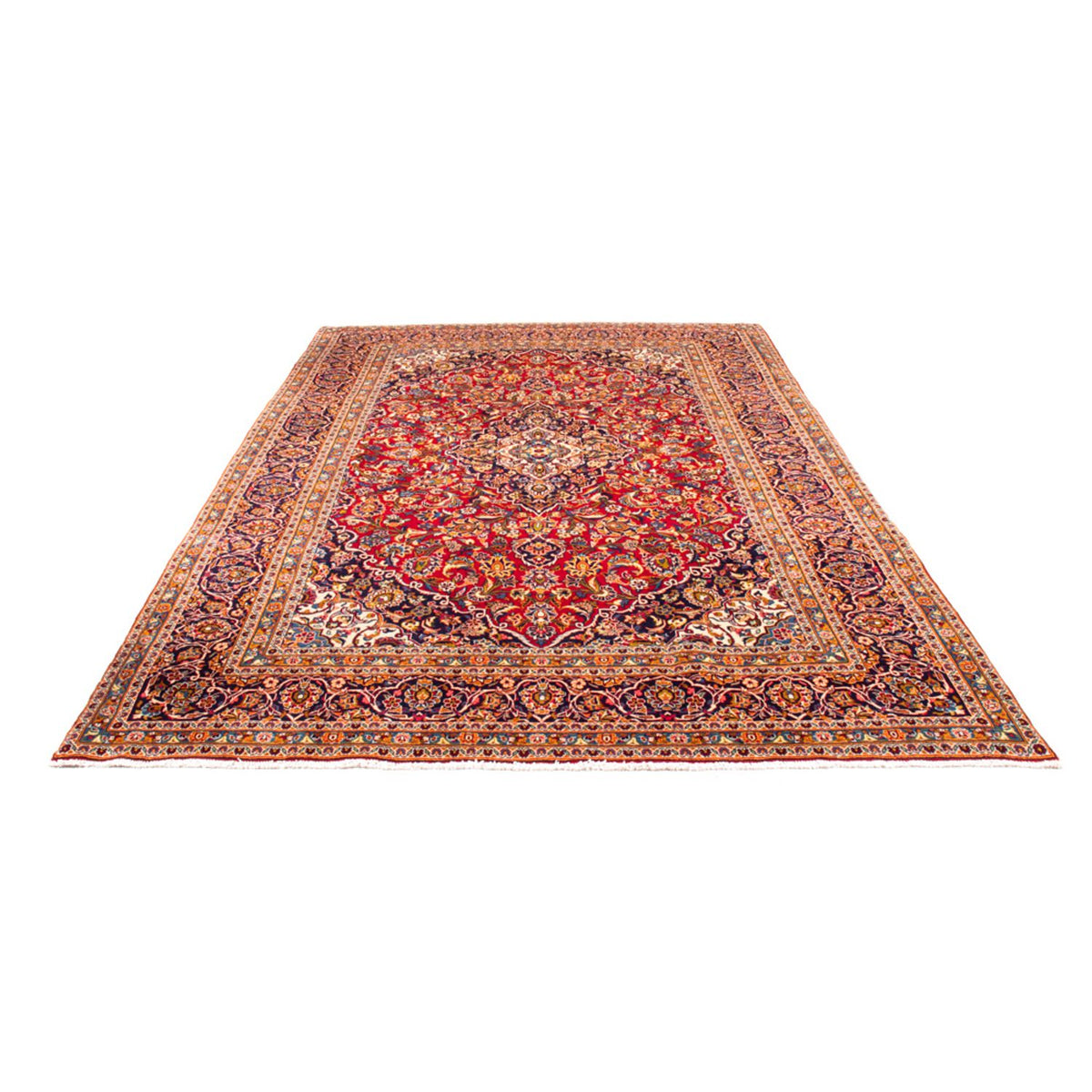 Tappeto Persero - Keshan - 345 x 237 cm - rosso