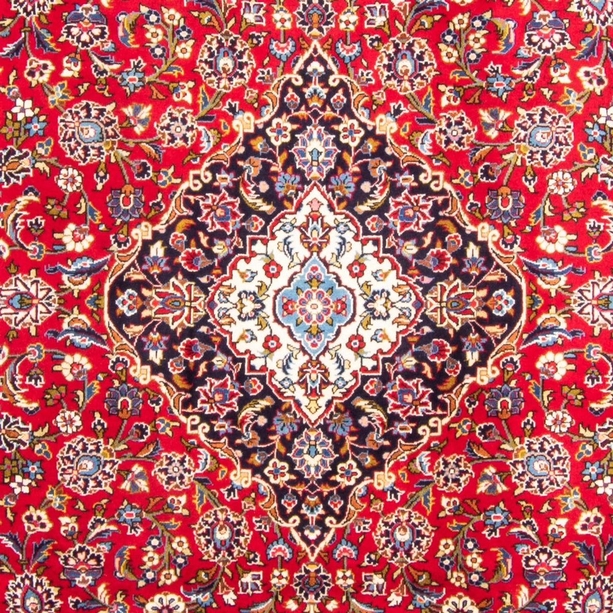 Tappeto Persero - Keshan - 341 x 241 cm - rosso