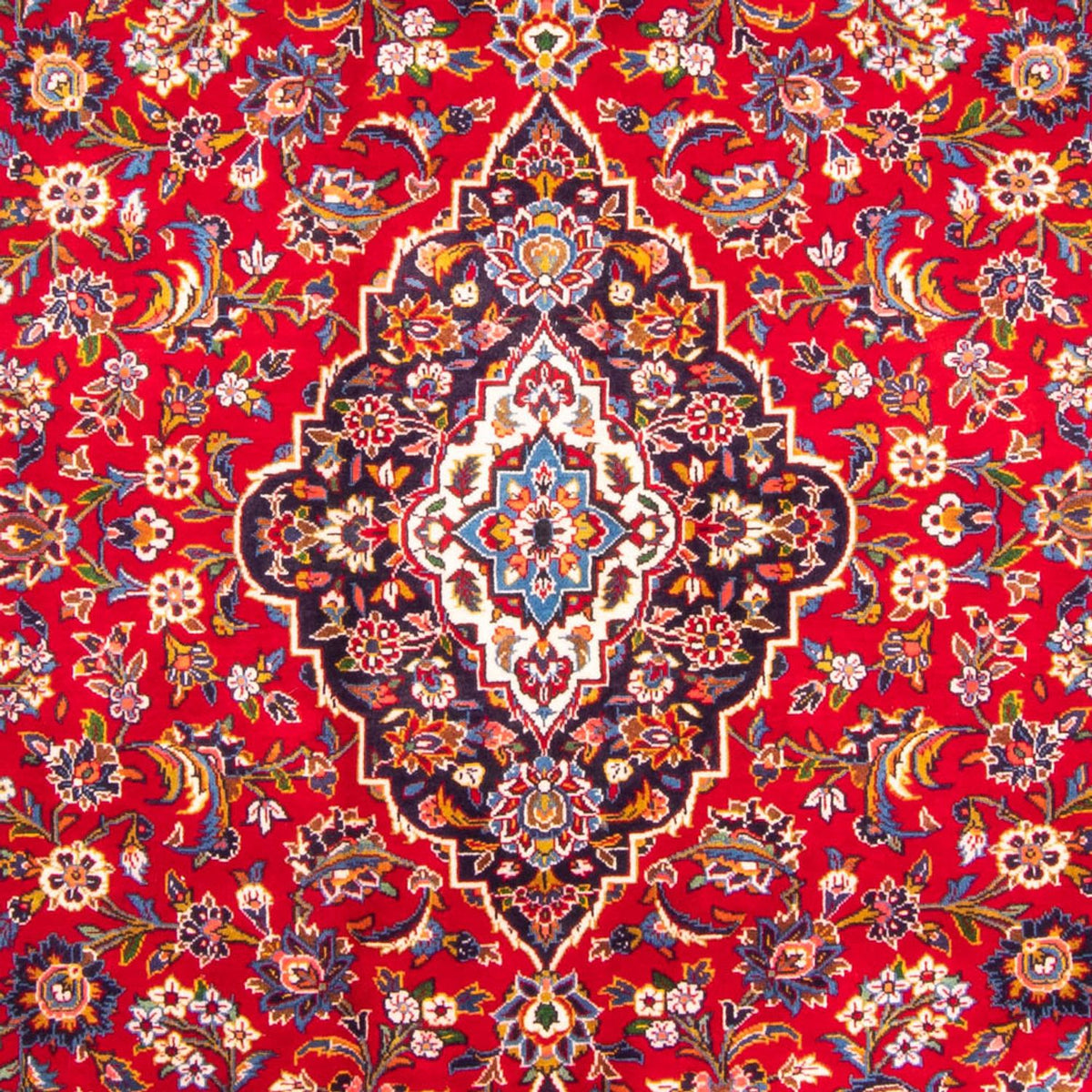 Tappeto Persero - Keshan - 343 x 241 cm - rosso