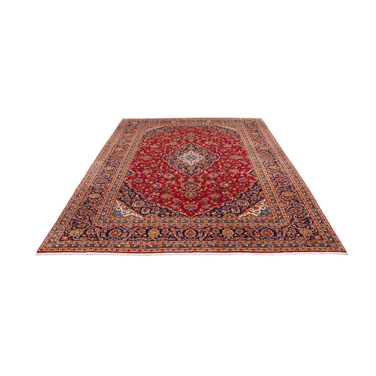 Tappeto Persero - Keshan - 343 x 242 cm - rosso