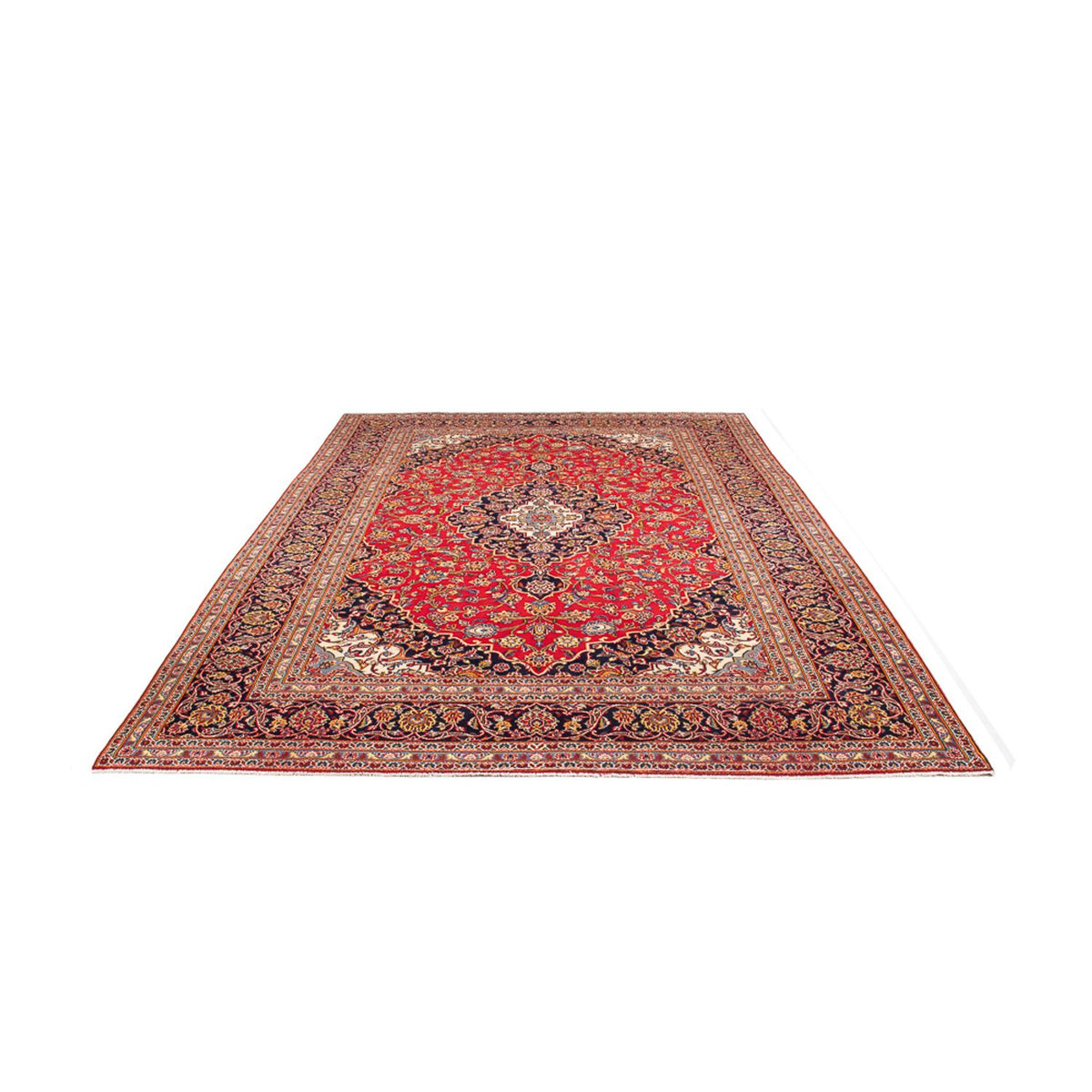 Tappeto Persero - Keshan - 345 x 244 cm - rosso