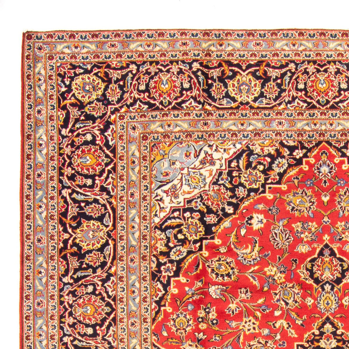 Tappeto Persero - Keshan - 343 x 248 cm - rosso