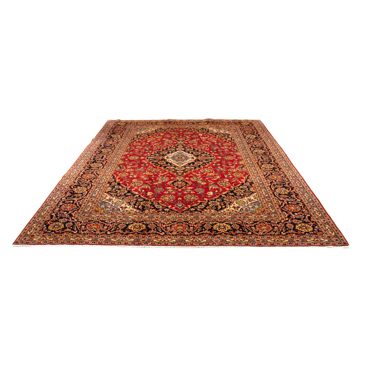 Tappeto Persero - Keshan - 343 x 248 cm - rosso