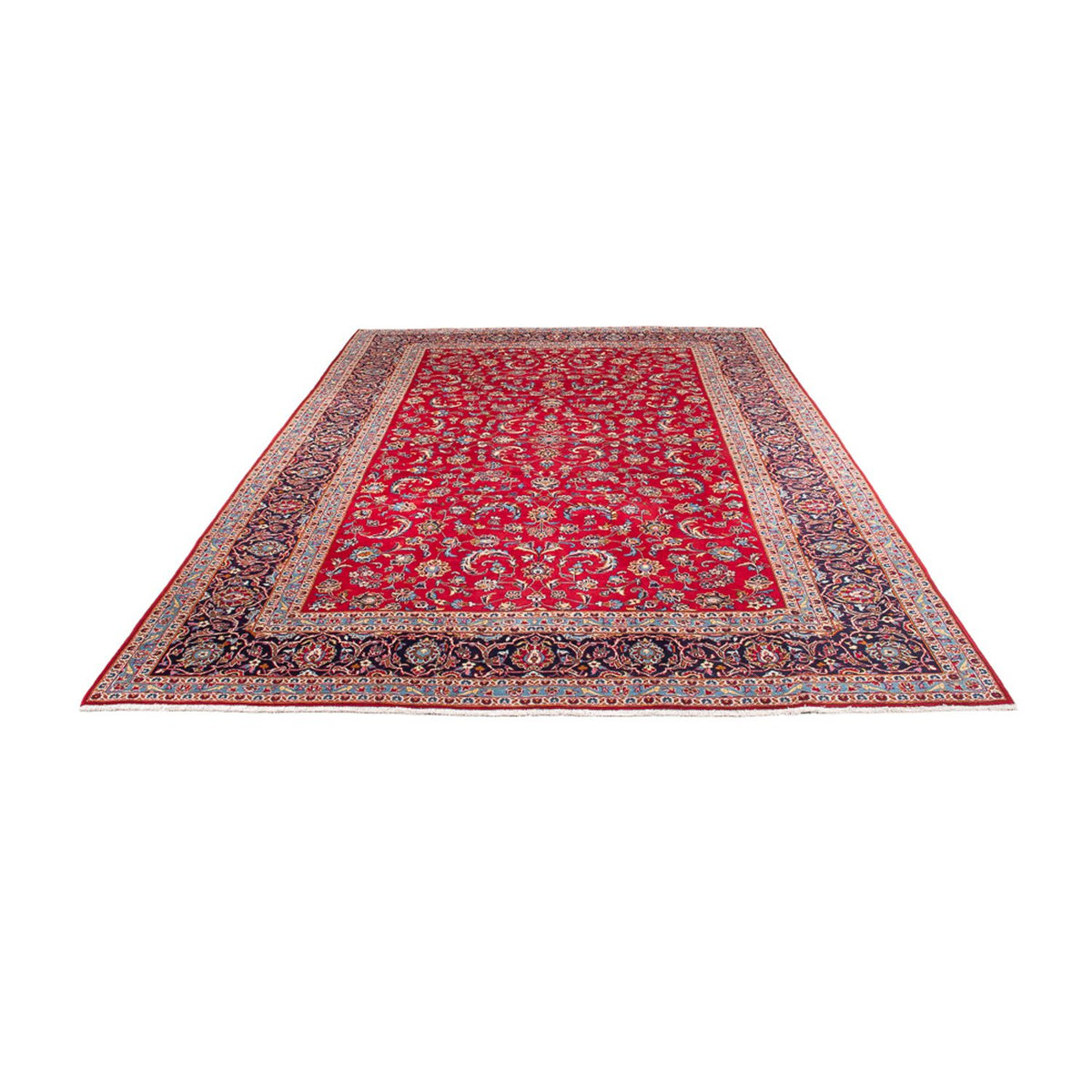 Tappeto Persero - Keshan - 358 x 243 cm - rosso