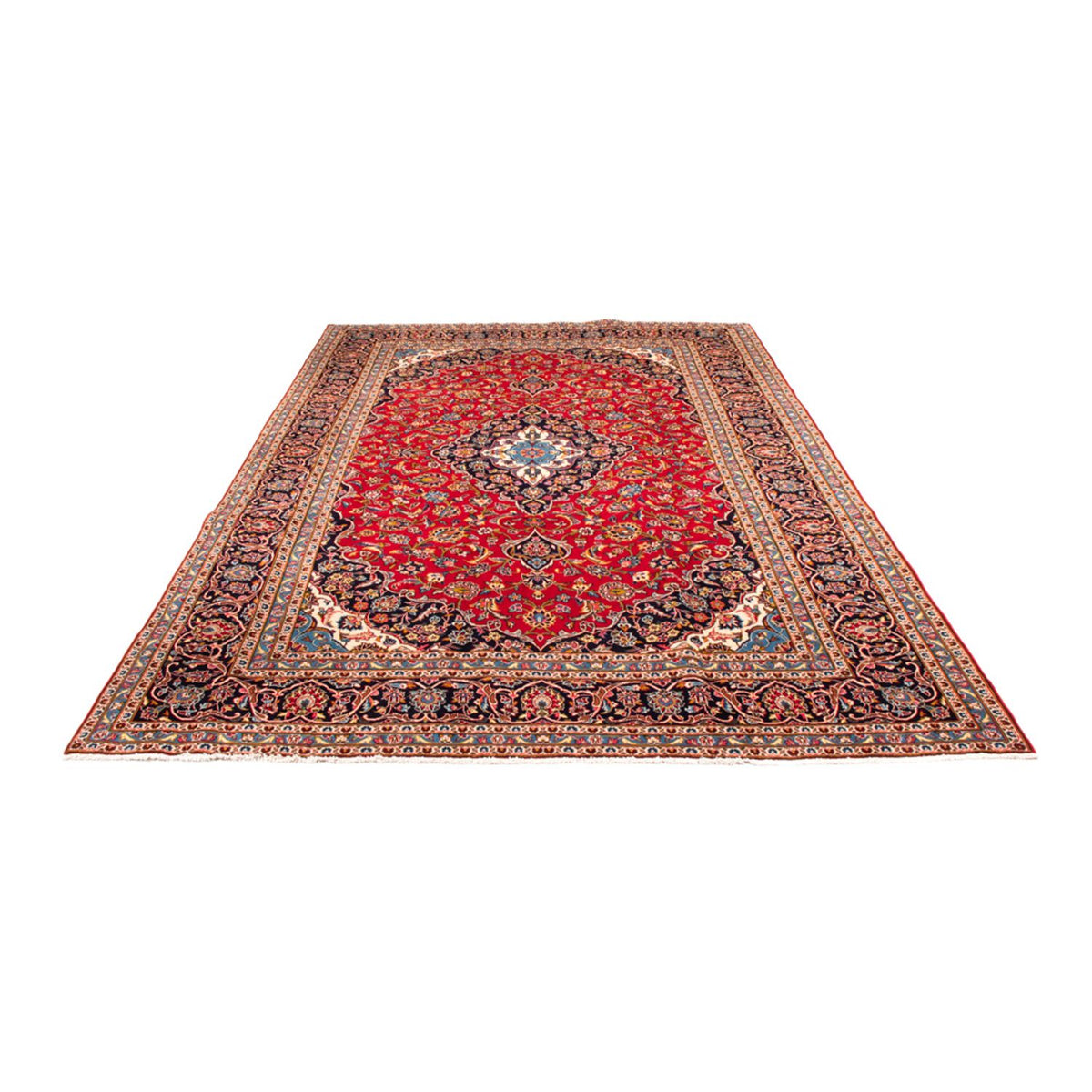 Tappeto Persero - Keshan - 354 x 246 cm - rosso