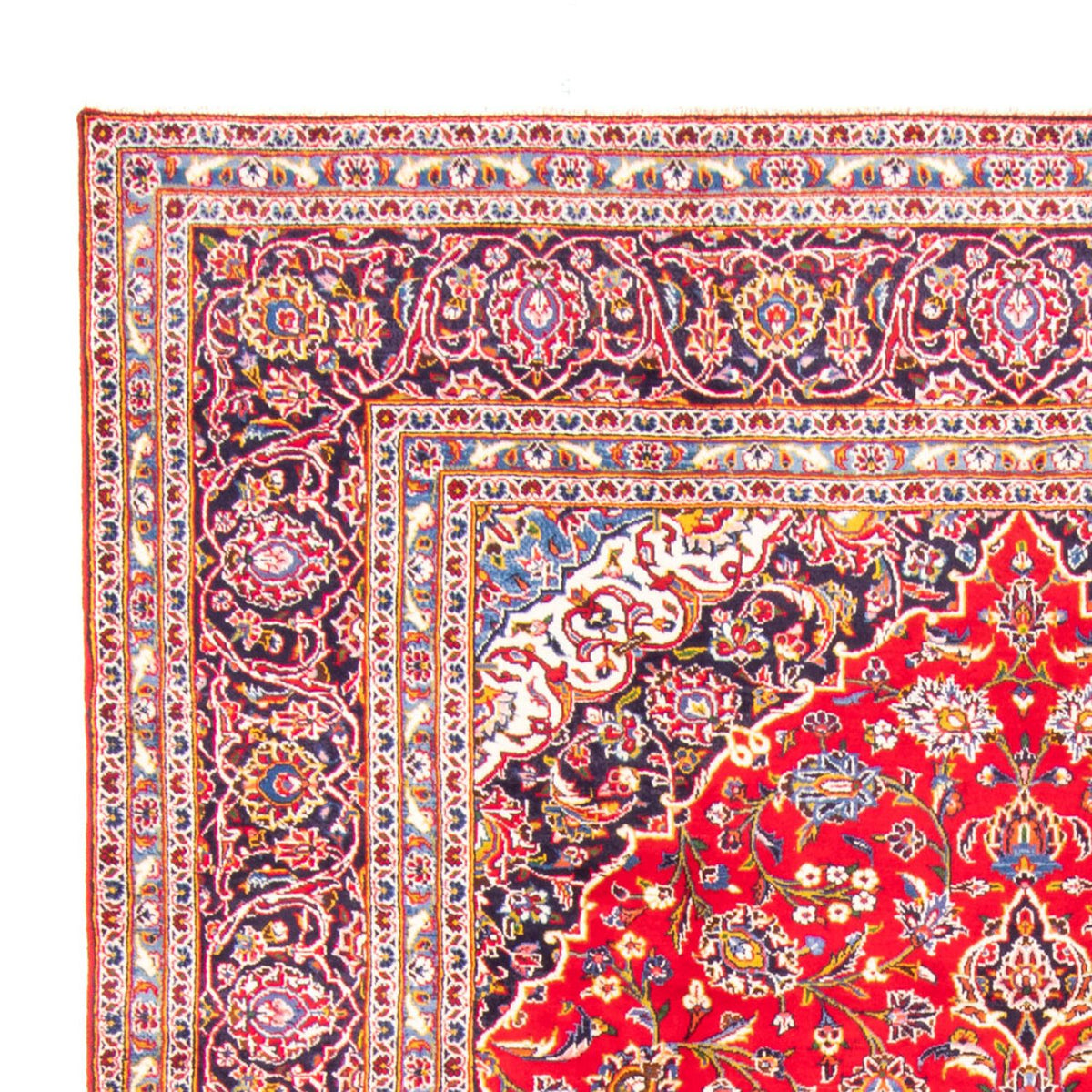 Tappeto Persero - Keshan - 355 x 246 cm - rosso