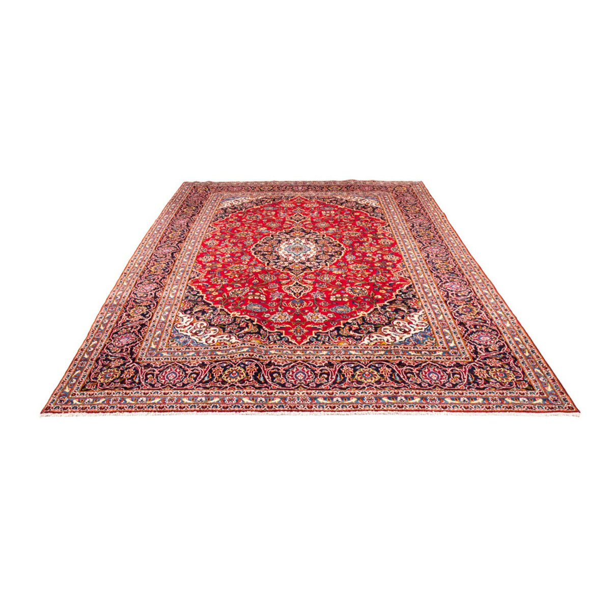 Tappeto Persero - Keshan - 355 x 246 cm - rosso
