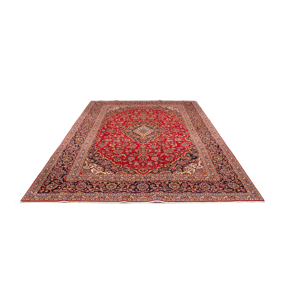 Tappeto Persero - Keshan - 365 x 244 cm - rosso