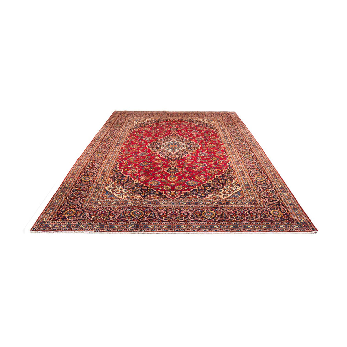 Tappeto Persero - Keshan - 372 x 248 cm - rosso