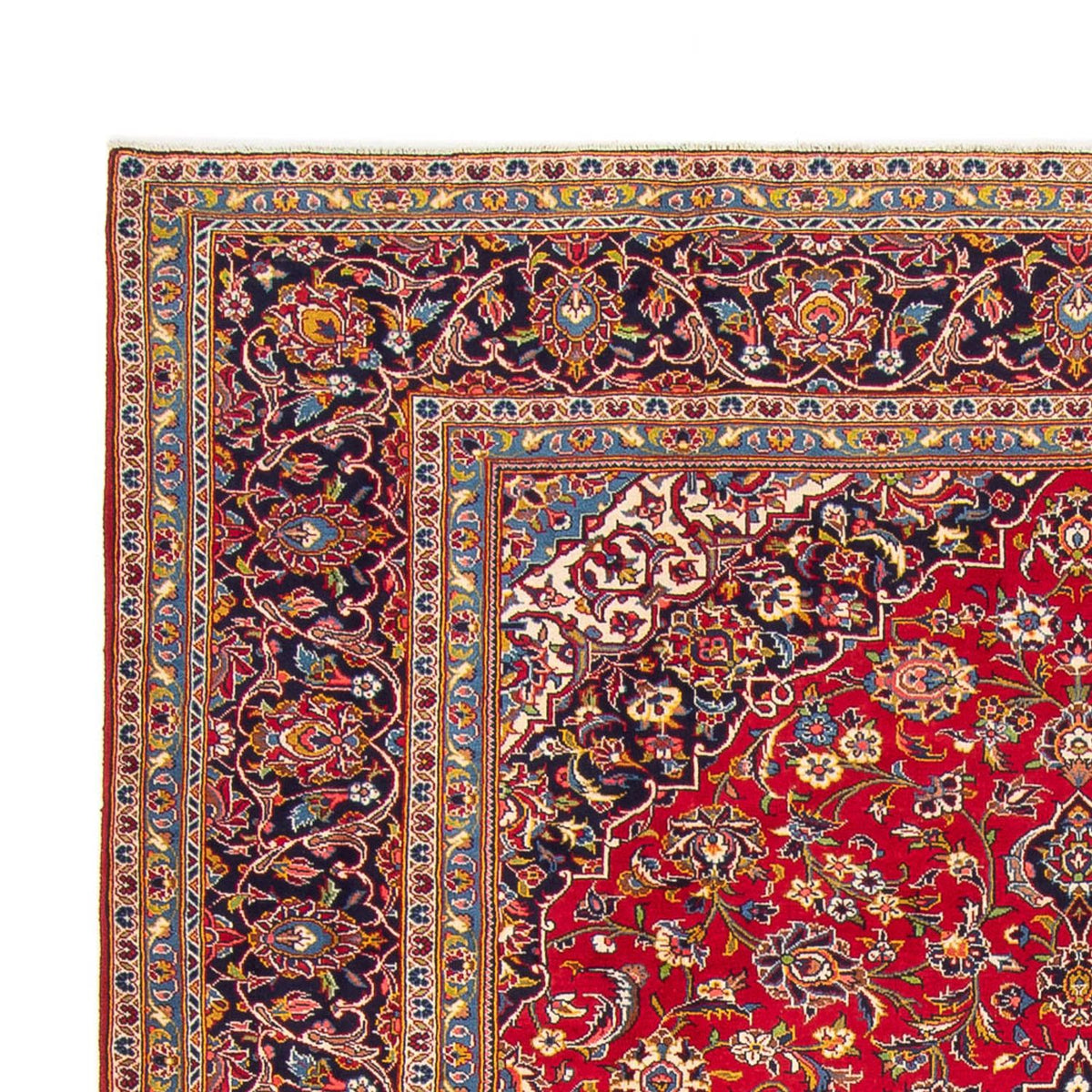 Tappeto Persero - Keshan - 350 x 264 cm - rosso