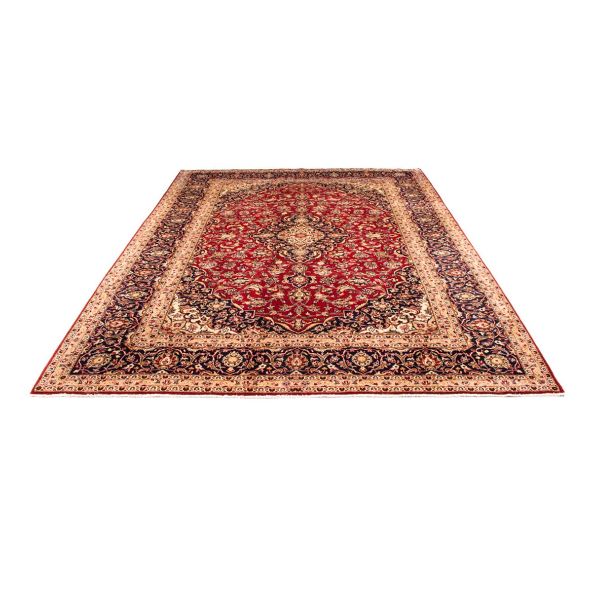 Tappeto Persero - Keshan - 367 x 252 cm - rosso