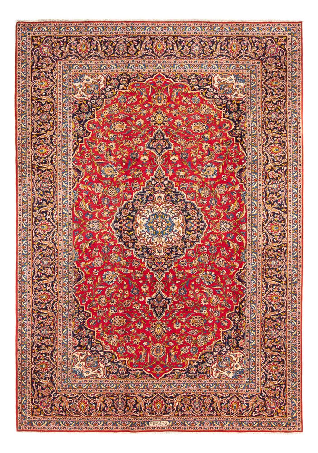 Tappeto Persero - Keshan - 360 x 257 cm - ruggine
