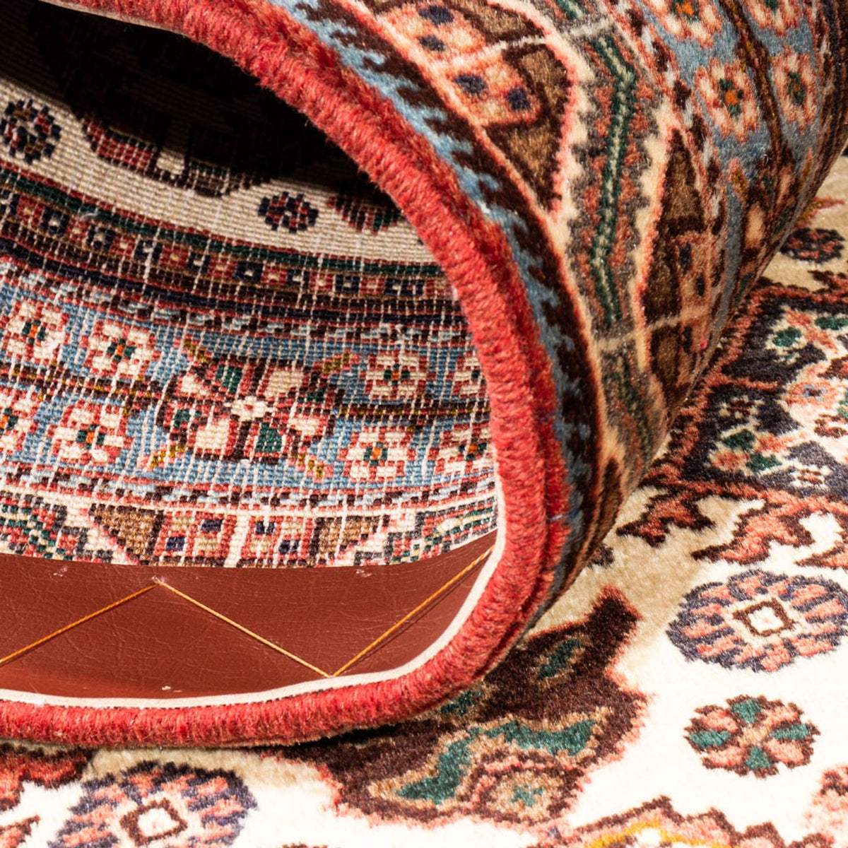 Tappeto corsia Tappeto Persero - Nomade - 202 x 80 cm - crema