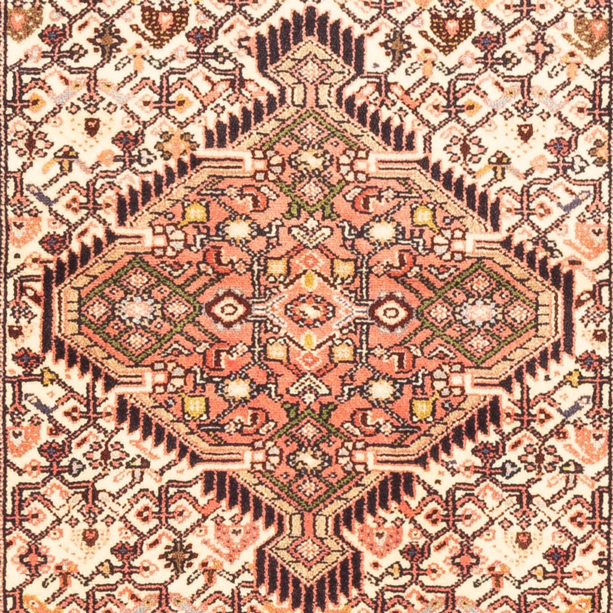 Tappeto corsia Tappeto Persero - Nomade - 202 x 87 cm - crema