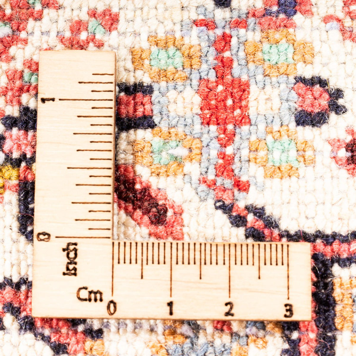 Tappeto corsia Tappeto Persero - Nomade - 202 x 87 cm - crema