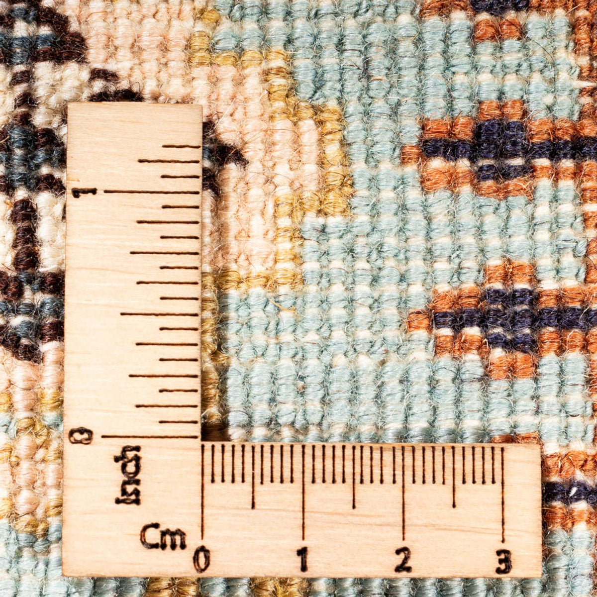 Tappeto corsia Tappeto Persero - Nomade - 188 x 66 cm - verde chiaro