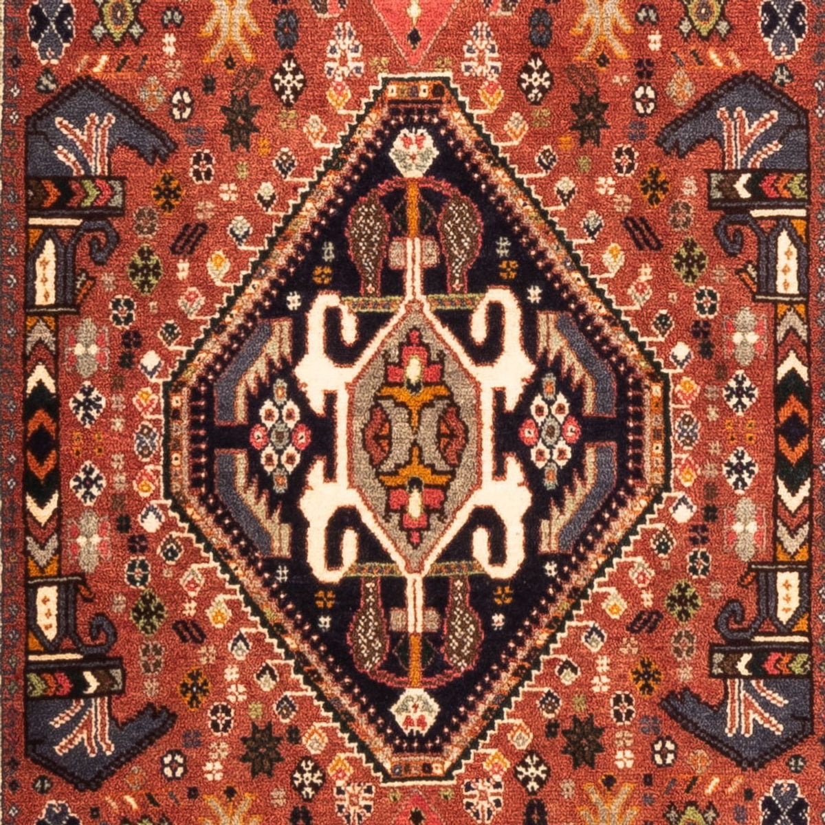 Tappeto corsia Tappeto Persero - Nomade - 197 x 80 cm - rosso