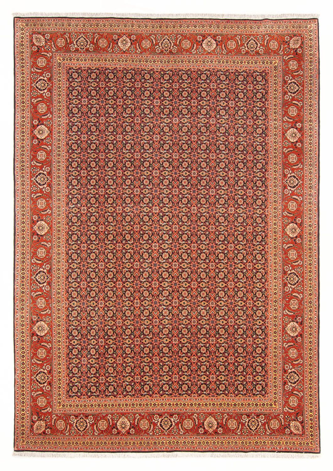 Tappeto Persero - Tabriz - Reale - 288 x 196 cm - blu scuro