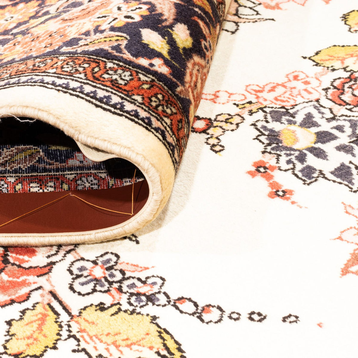 Tappeto Persero - Ghom - 258 x 166 cm - crema