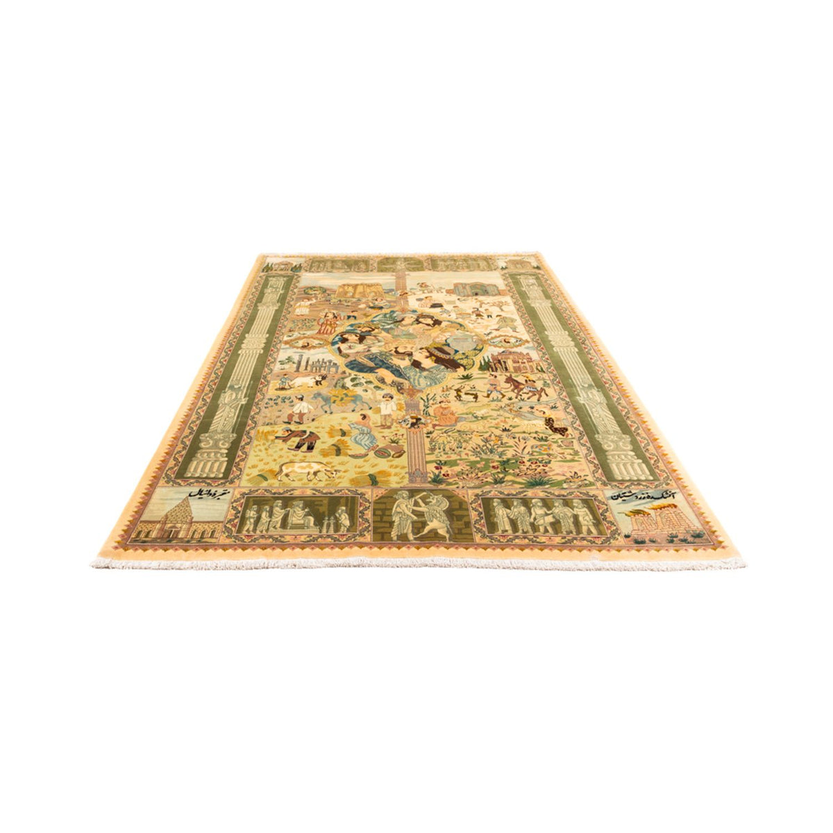 Tappeto Persero - Tabriz - Reale - 263 x 175 cm - multicolore