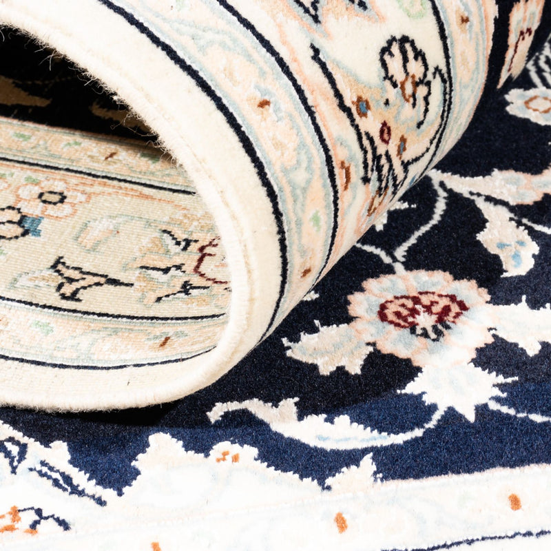 Tappeto Persero - Nain - Premio - 159 x 105 cm - blu scuro