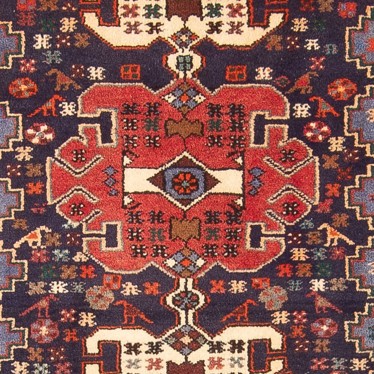 Tappeto corsia Tappeto Persero - Nomade - 390 x 103 cm - blu scuro