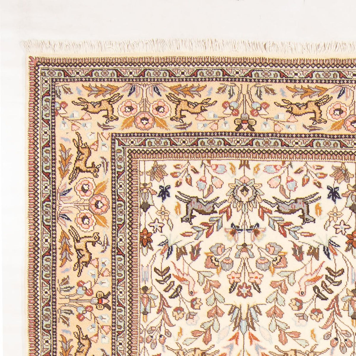 Tappeto Persero - Tabriz - 295 x 203 cm - crema