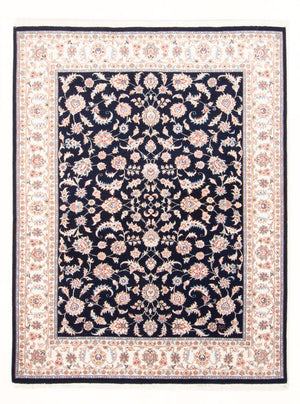 Tappeto Persero - Tabriz - Reale - 203 x 147 cm - blu scuro