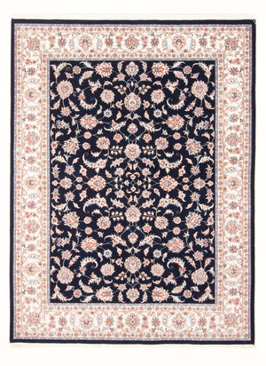 Tappeto Persero - Tabriz - Reale - 200 x 150 cm - blu scuro