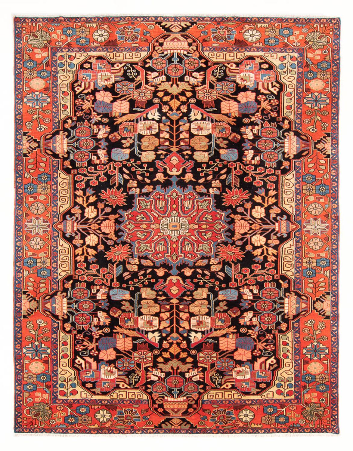 Tappeto Persero - Nomade - 285 x 203 cm - blu scuro