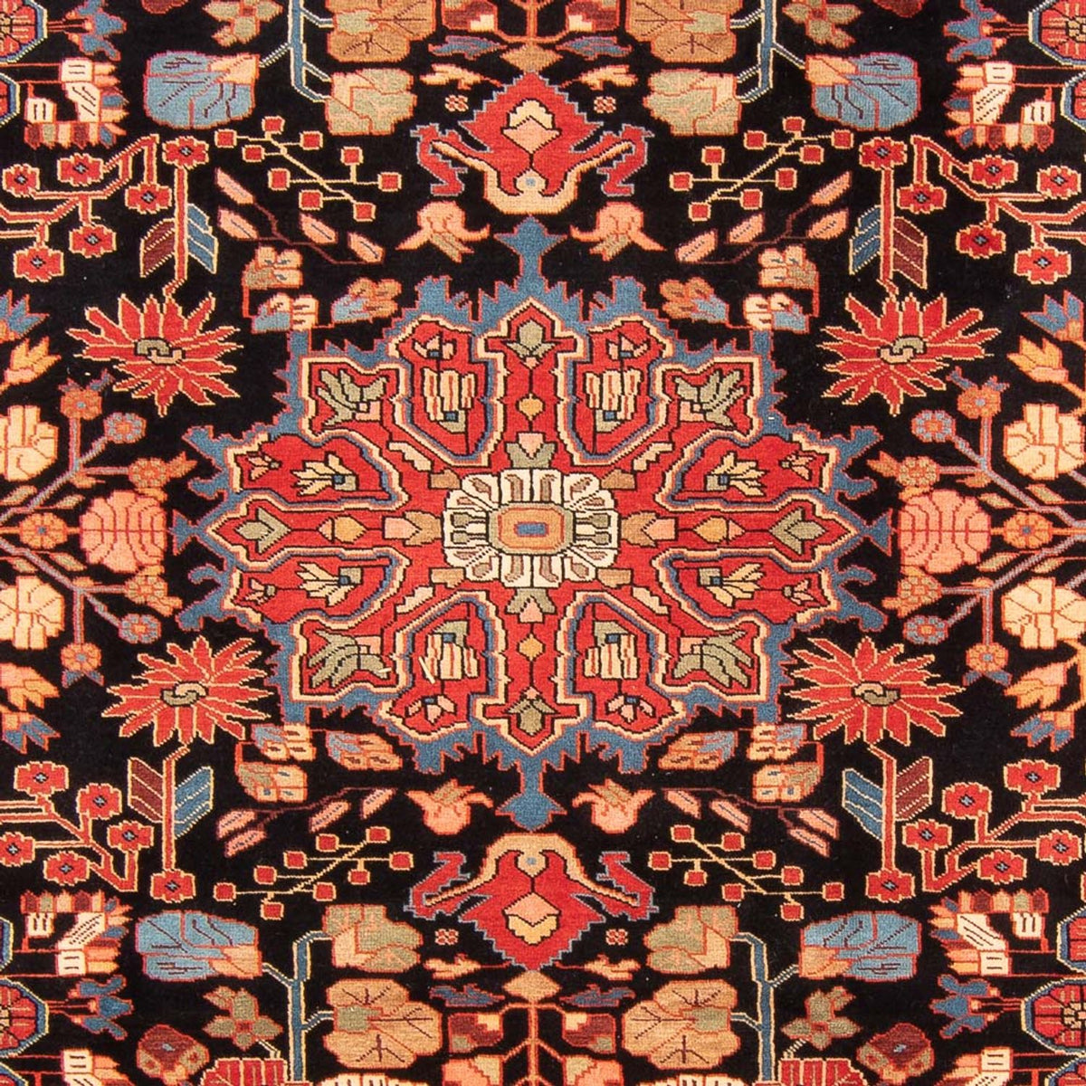 Tappeto Persero - Nomade - 285 x 203 cm - blu scuro