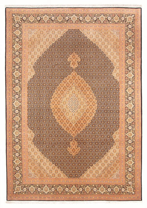 Tappeto Persero - Tabriz - Reale - 300 x 202 cm - blu scuro