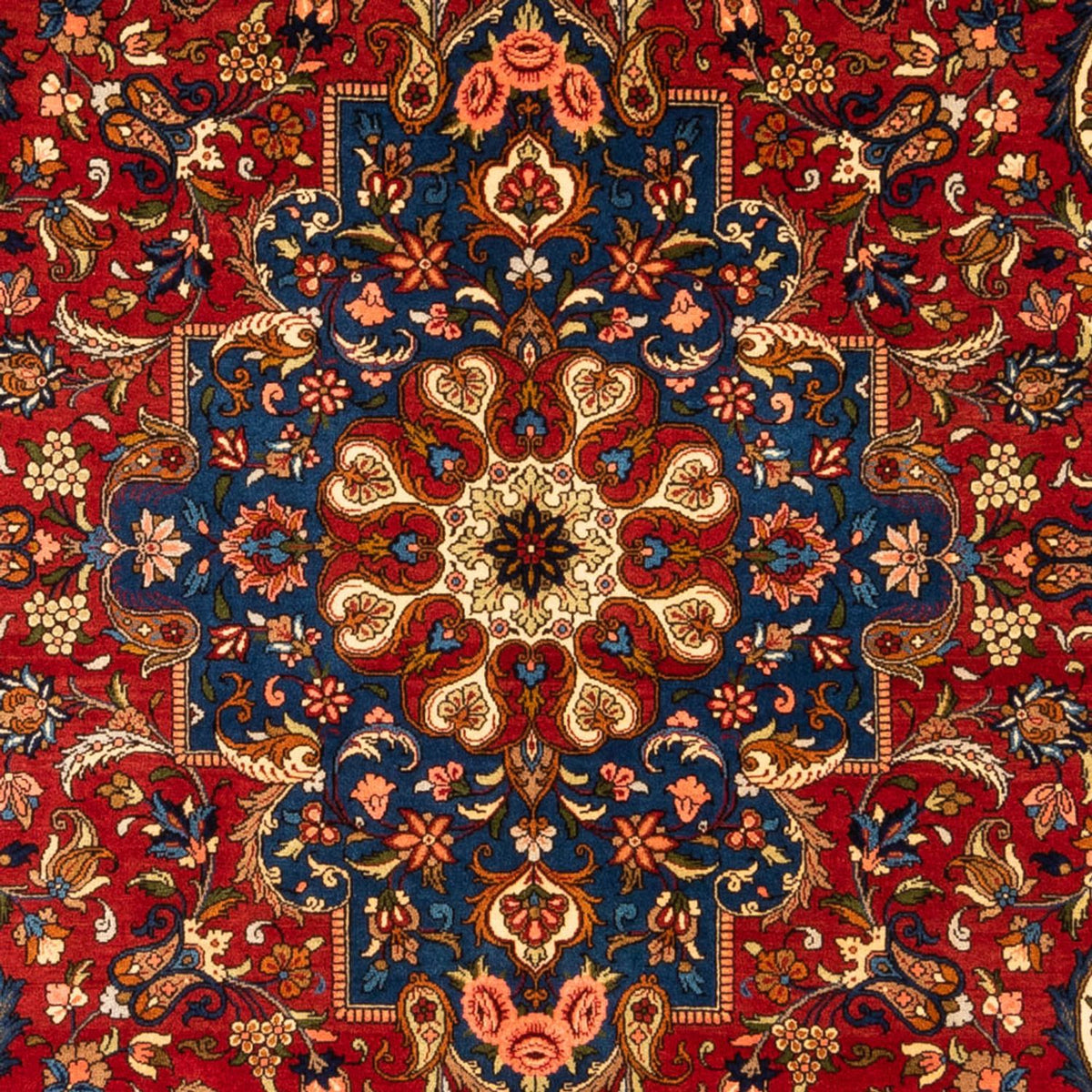 Tappeto Persero - Bidjar - 296 x 204 cm - blu scuro