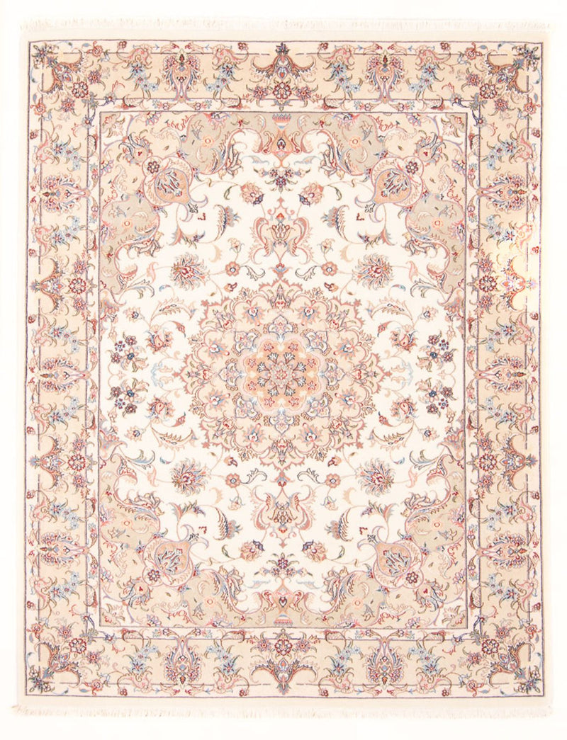 Tappeto Persero - Tabriz - Reale - 198 x 148 cm - crema