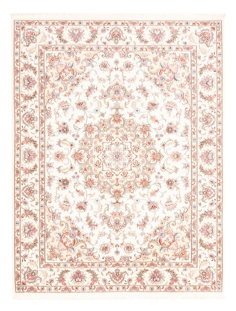 Tappeto Persero - Tabriz - 196 x 153 cm - crema