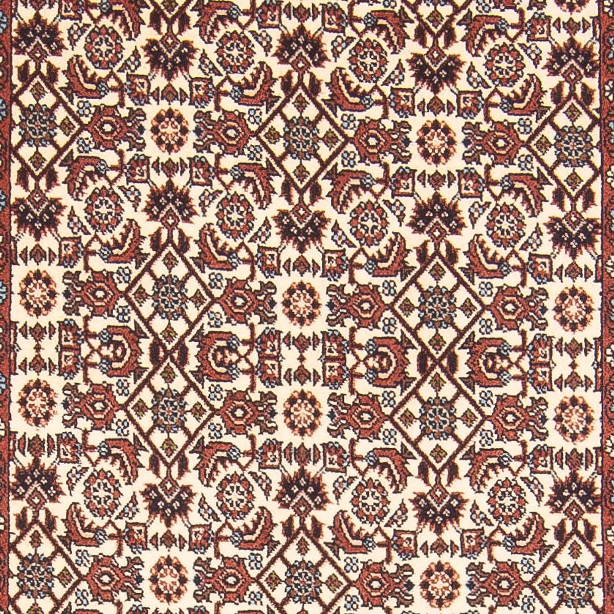 Tappeto corsia Tappeto Persero - Bidjar - 397 x 85 cm - crema