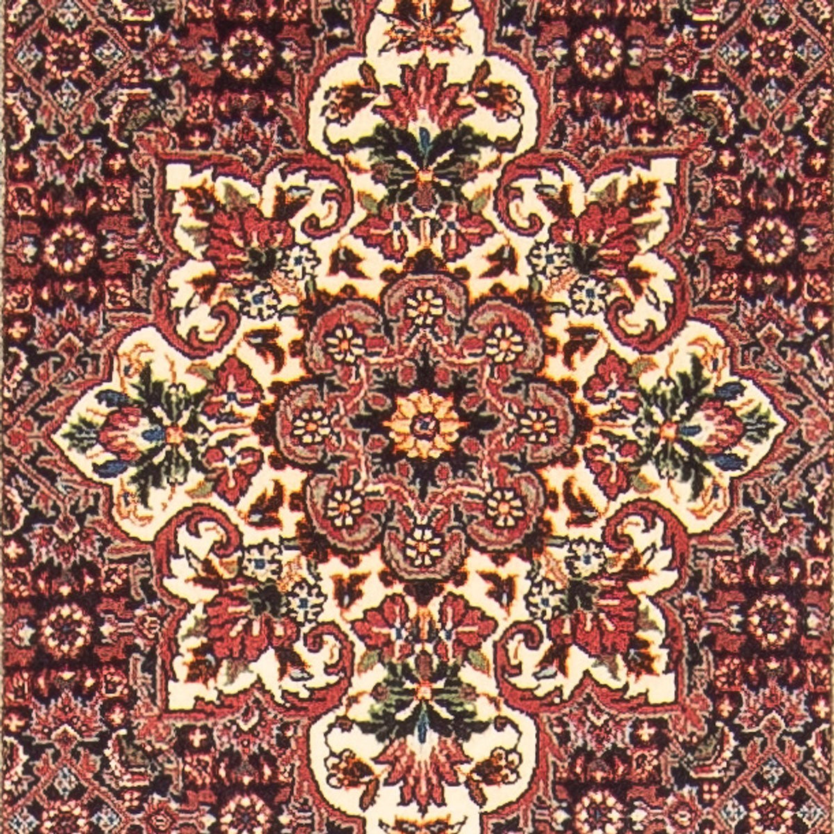 Tappeto corsia Tappeto Persero - Bidjar - 357 x 70 cm - blu scuro