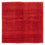 Tappeto Gabbeh - Persero quadrato  - 168 x 168 cm - rosso