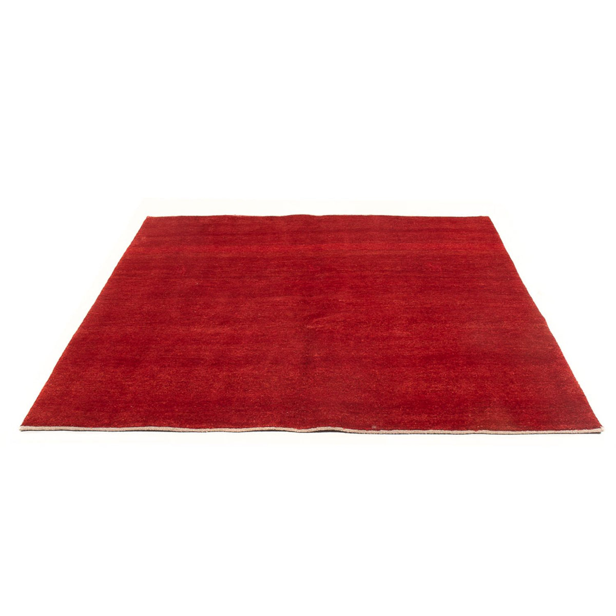 Tappeto Gabbeh - Persero quadrato  - 168 x 168 cm - rosso