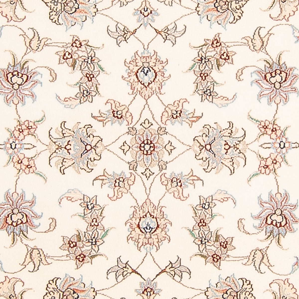 Tappeto corsia Tappeto Persero - Tabriz - Reale - 295 x 89 cm - crema