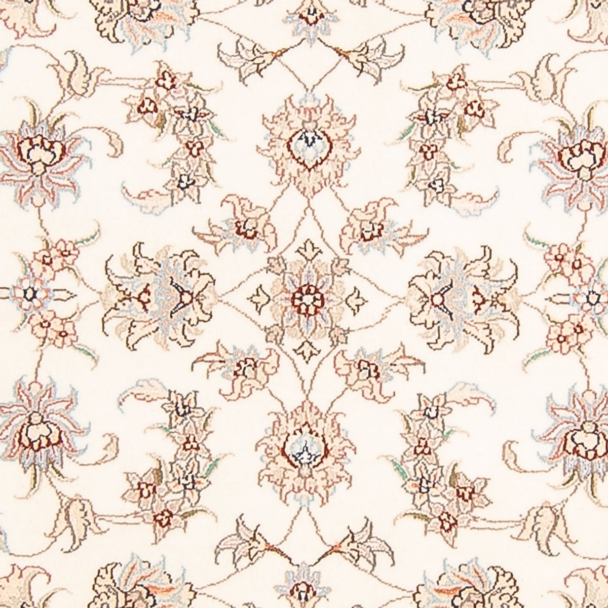 Tappeto corsia Tappeto Persero - Tabriz - Reale - 294 x 89 cm - crema