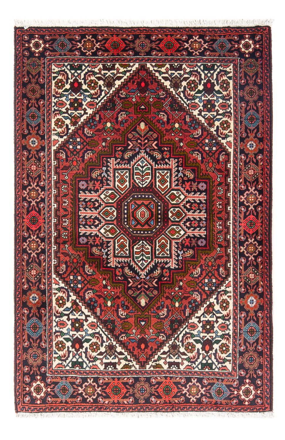 Tappeto Persero - Nomade - 124 x 77 cm - rosso scuro